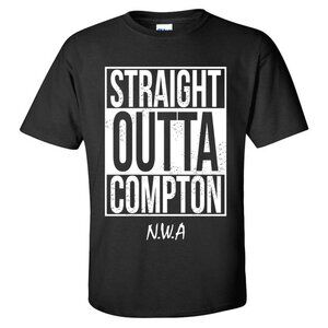 Straight Outta Compton N.W.A Rap, Hip-Hop, R&B Inspired T-Shirts, Tupac